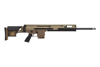 FN SCAR 20S NRCH 65 Creedmoor SemiAutomatic Rifle  20  Flat Dark Earth